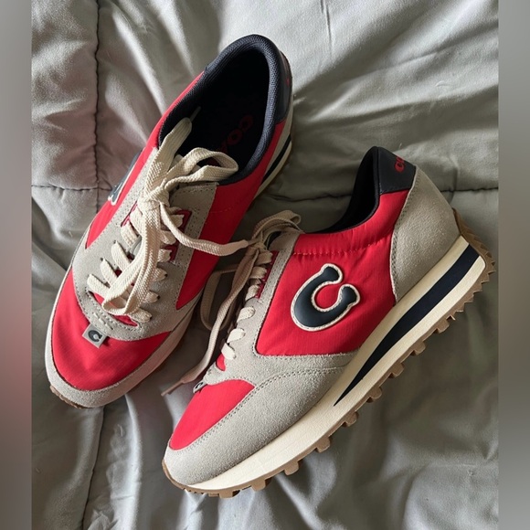 COACH women’s running sneaker size 8.5 - Picture 1 of 7
